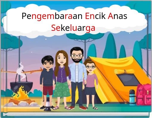 Front cover of 'Pengembaraan Encik Anas Sekeluarga' 