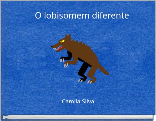 Front cover of 'O lobisomem diferente' 