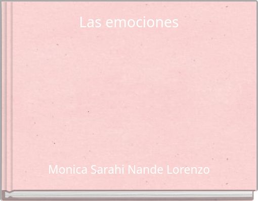 Front cover of 'Las emociones' 