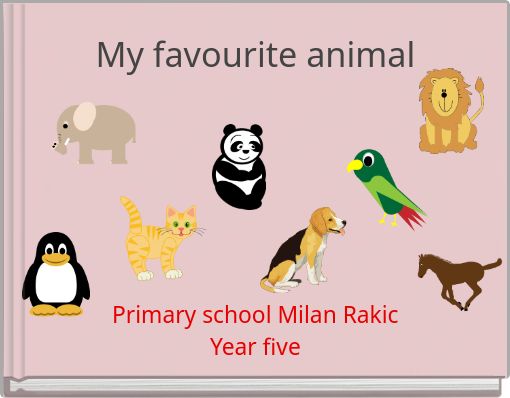 My favourite animal