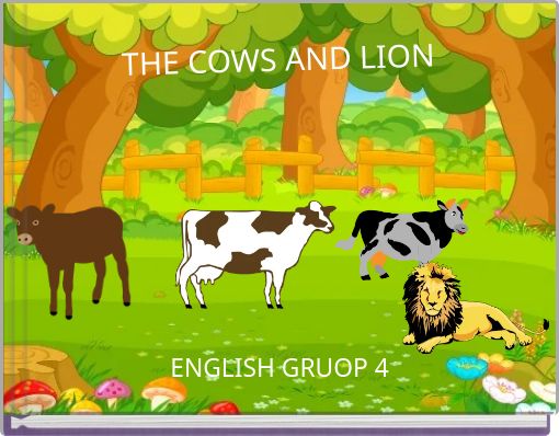 THE COWS AND LION