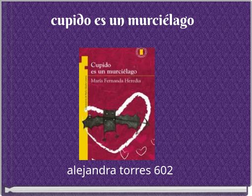 cupido es un murciélago