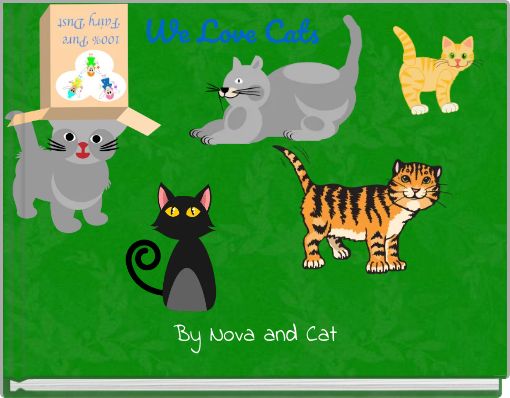 Front cover of 'We Love Cats' 