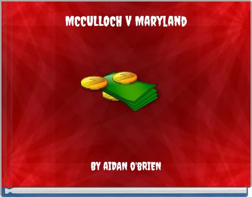 Front cover of 'MCCULLOCH V Maryland' 