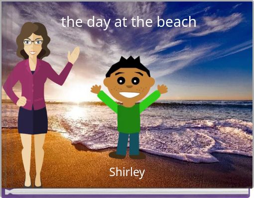 Book Cover for: the day at the beach