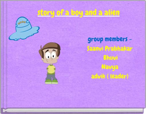 story of a boy and a alien