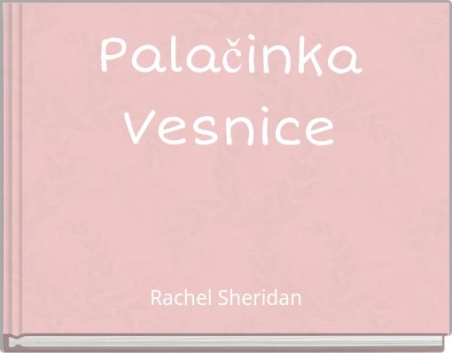 Front cover of 'Palačinka Vesnice' 