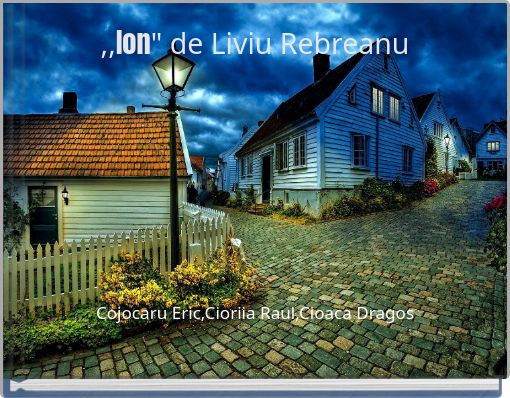 ,,Ion" de Liviu Rebreanu