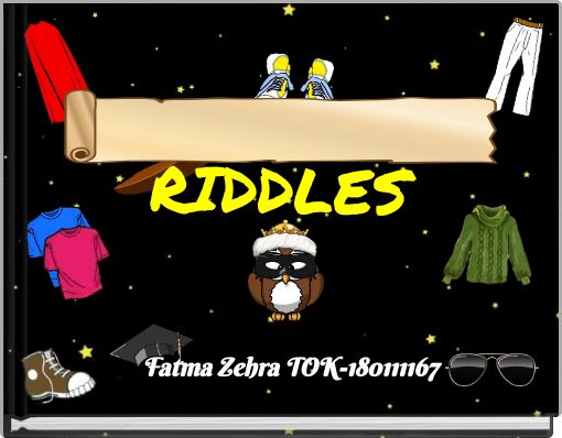Front cover of 'RIDDLES' 
