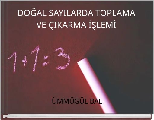 Front cover of 'DOĞAL SAYILARDA TOPLAMA VE ÇIKARMA İŞLEMİ' 