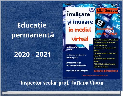 Book Cover for: Educație permanentă2020 - 2021
