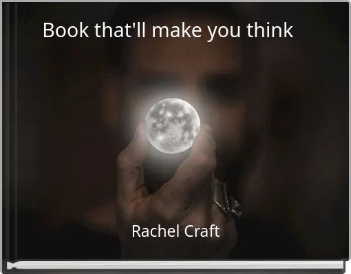 Front cover of 'Book that'll make you think' 