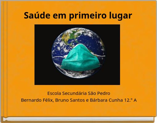 Front cover of 'Saúde em primeiro lugar' 