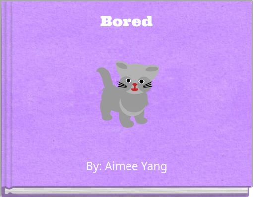 Front cover of 'Bored' 