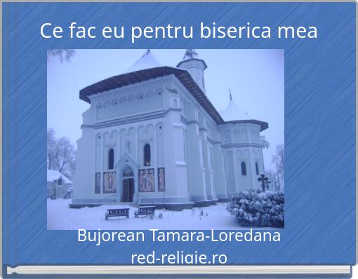 Ce fac eu pentru biserica mea