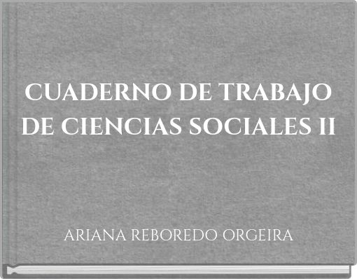 CUADERNO DE TRABAJO DE CIENCIAS SOCIALES II