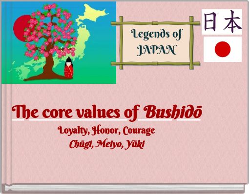 The core values of Bushidō Loyalty, Honor, Courage Chūgi, Meiyo, Yūki