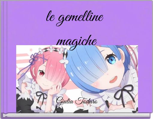 Book Cover for: le gemelline magiche