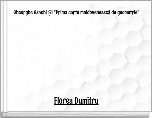 Front cover of 'Gheorghe Asachi și 