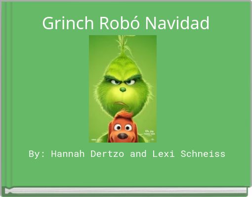 Front cover of 'Grinch Robó Navidad' 