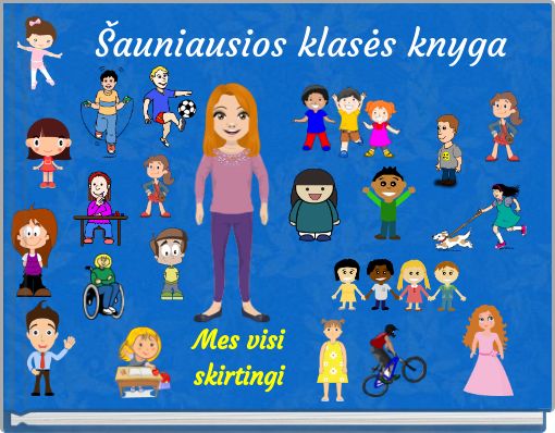 Book Cover for: Šauniausios klasės knyga