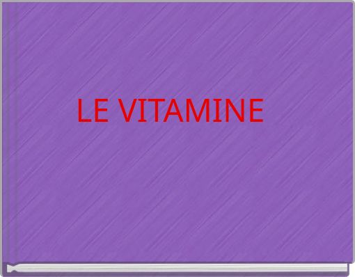 LE VITAMINE