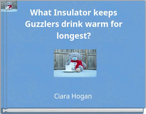What Insulator keeps Guzzlers drink warm for longest?