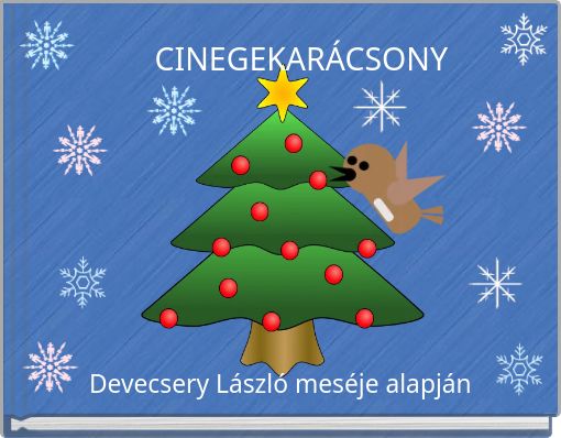 Front cover of 'CINEGEKARÁCSONY' 