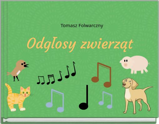 Front cover of 'Odgłosy zwierząt' 