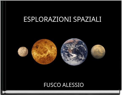 Front cover of 'ESPLORAZIONI SPAZIALI' 