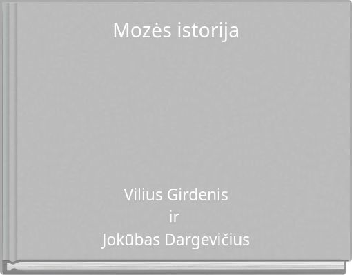 Mozės istorija