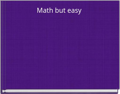 Book Cover for: Math but easy