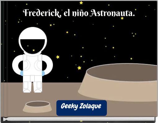 Front cover of 'Frederick, el niño Astronauta.' 