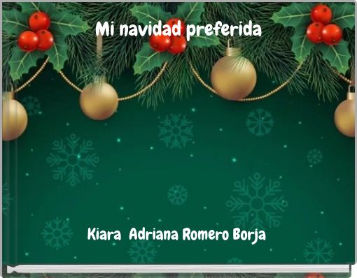 Front cover of 'Mi navidad preferida' 
