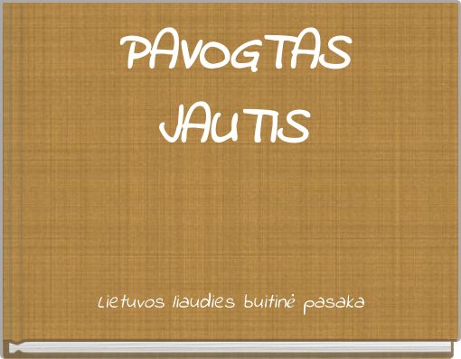 PAVOGTAS JAUTIS