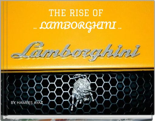 Front cover of 'THE RISE OF .. LAMBORGHINI ..' 
