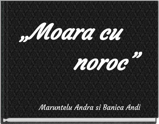 Front cover of '„Moara cu noroc”' 