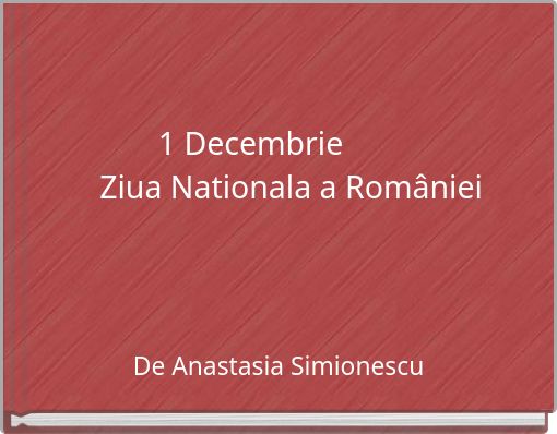 1 Decembrie &nbsp