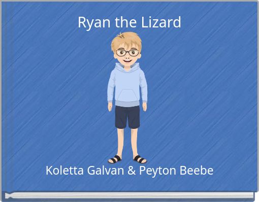 Front cover of 'Ryan the Lizard' 