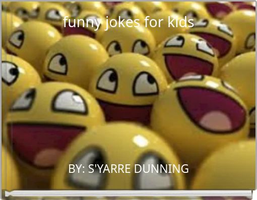 Book Cover for: funny jokes for kids