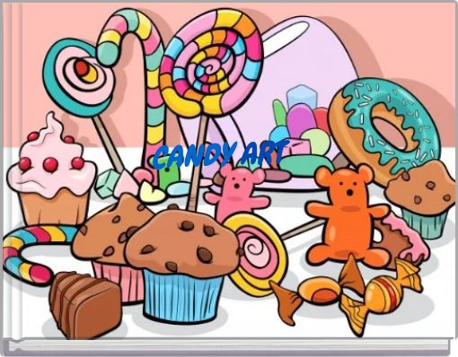 Front cover of 'CANDY ART' 