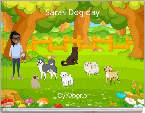 Book Cover for: Saras Dog day