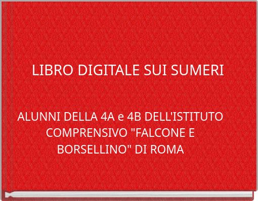 Book Cover for: LIBRO DIGITALE SUI SUMERI