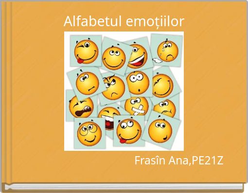 Front cover of 'Alfabetul emoțiilor' 