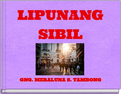 Book Cover for: LIPUNANG SIBIL