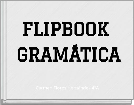 FLIPBOOK GRAM&Aacute;TICA