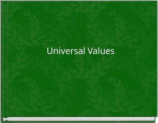 Universal Values