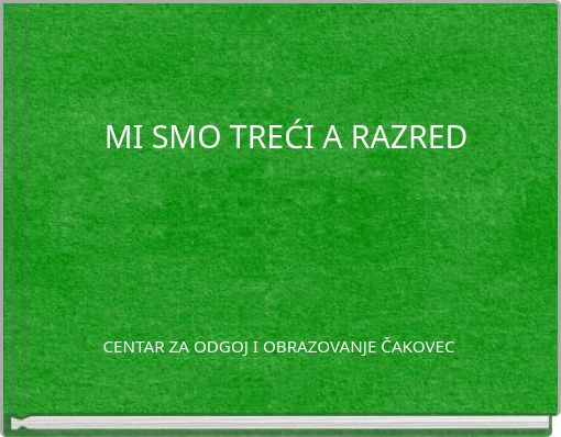 MI SMO TREĆI A RAZRED