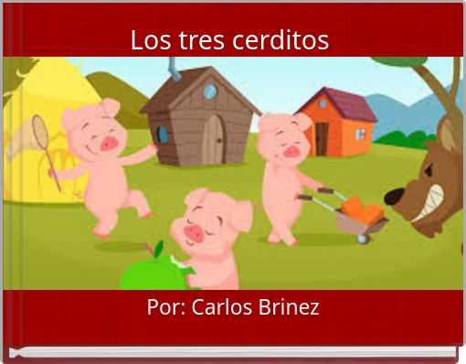 Front cover of 'Los tres cerditos' 