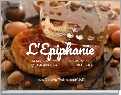 L'Epiphanie NEDELCU ȘTEFANIA ZOICAȘ OVIDIU &nbsp
